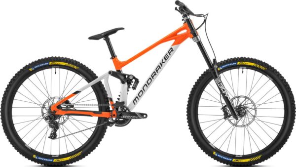 VTT Tout-Suspendu Mondraker Summum Sram GX DH 7V 29'' Blanc/Orange 2023