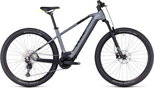 VTT Électrique Semi-Rigide Cube Reaction Hybrid Pro 625 Shimano Deore 11V 625 Wh 29'' Gris Flash 2023