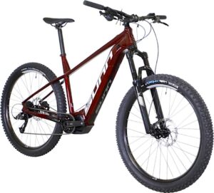 VTT Électrique Semi-Rigide Sunn Flash S2 Microshift Mezzu 9V 27 5'' 500 Wh Bordeau 2022