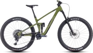 VTT Tout-Suspendu Cube Stereo One55 C:62 TM 29 Sram X01 Eagle AXS 12V 29'' Vert Olive 2024