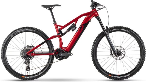 VTT Électrique Tout-Suspendu Raymon TrailRay 160E 10.0 Sram SX 12V 720 Wh 29'' Rouge